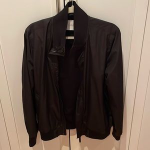 Everlane Men’s Black Bomber Jacket Sz S